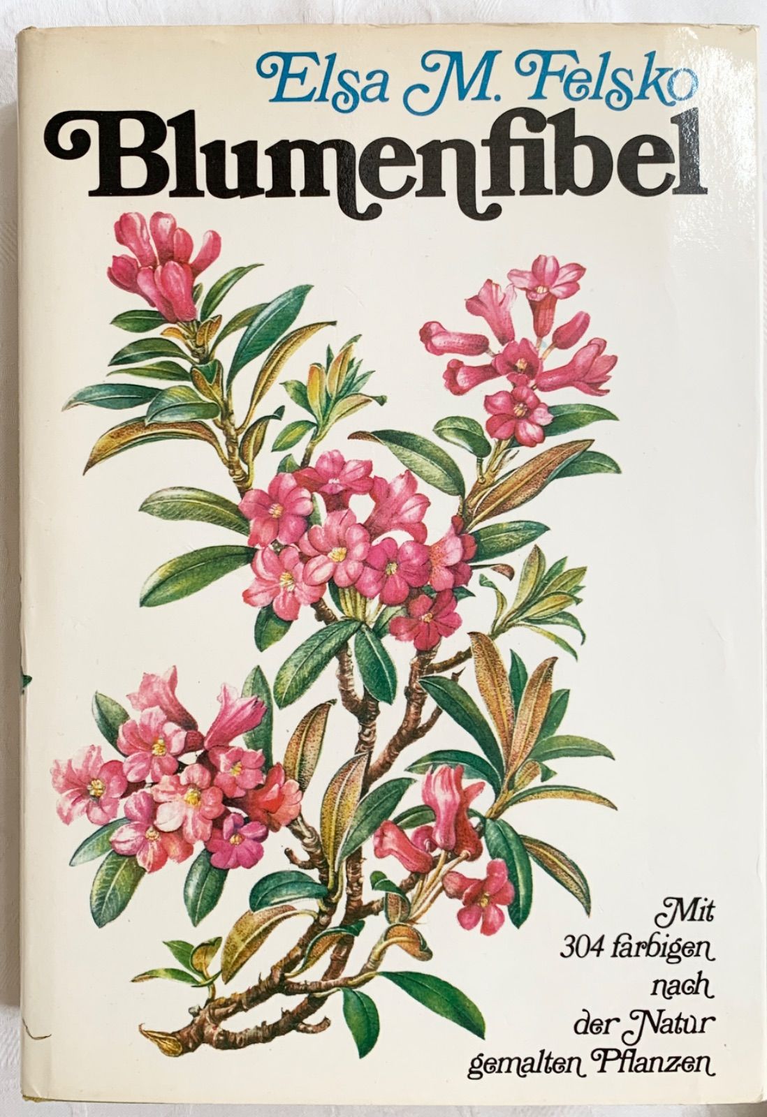 【美品】1980年 Elsa Felsko 植物図鑑 304点 ボタニカルアート ドイツ植物画家Elsa Felskoのビンテージ本Blumen Fibel /ボタニカル