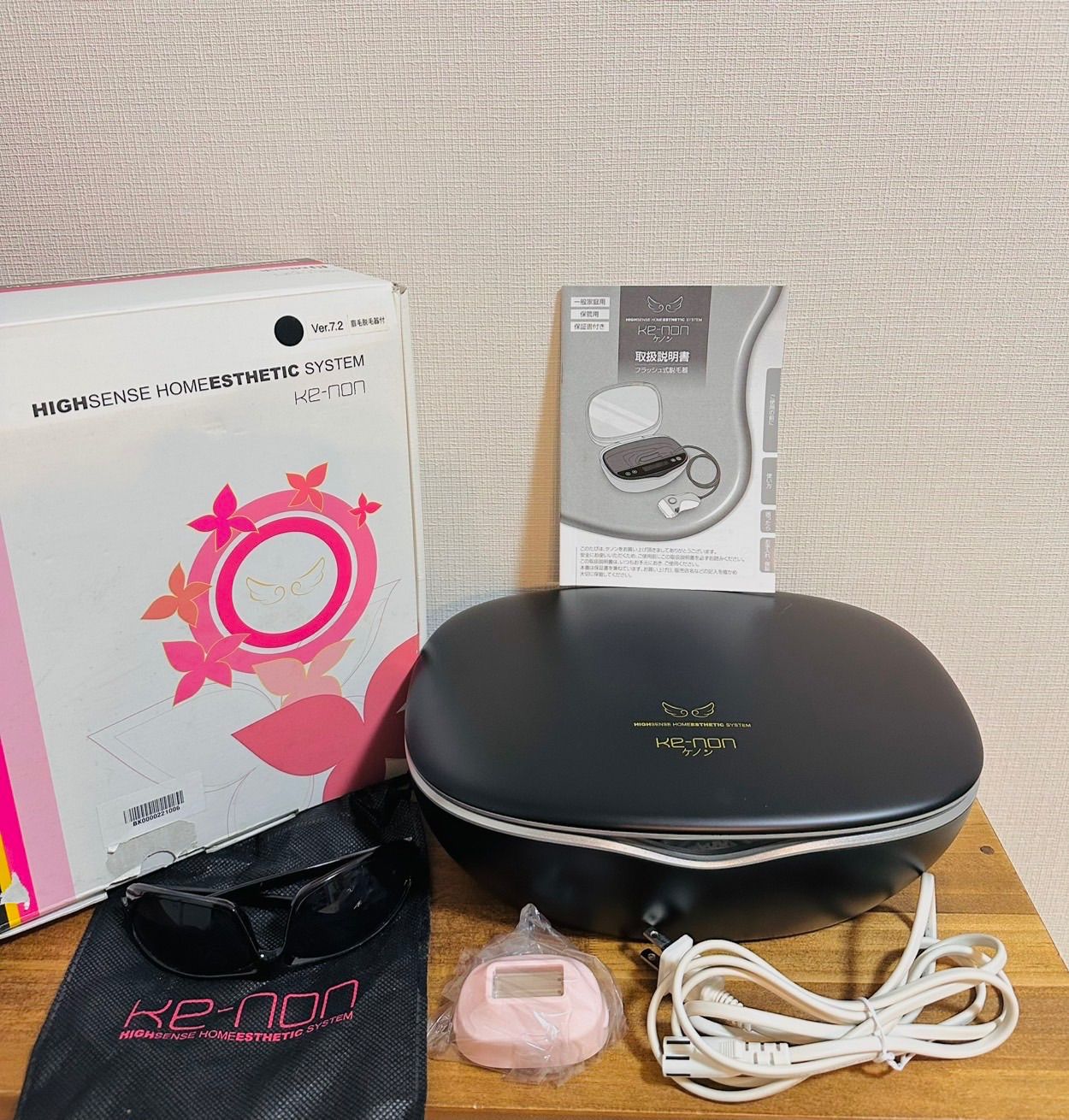 ke-non ケノン 脱毛器 Ver.7.2 眉毛脱毛器付き！ - メルカリ