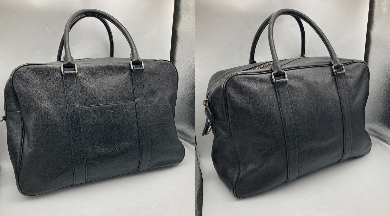 COACH コーチ レザー 2WAY ボストンバッグ F27614 中古 D4 - メルカリ