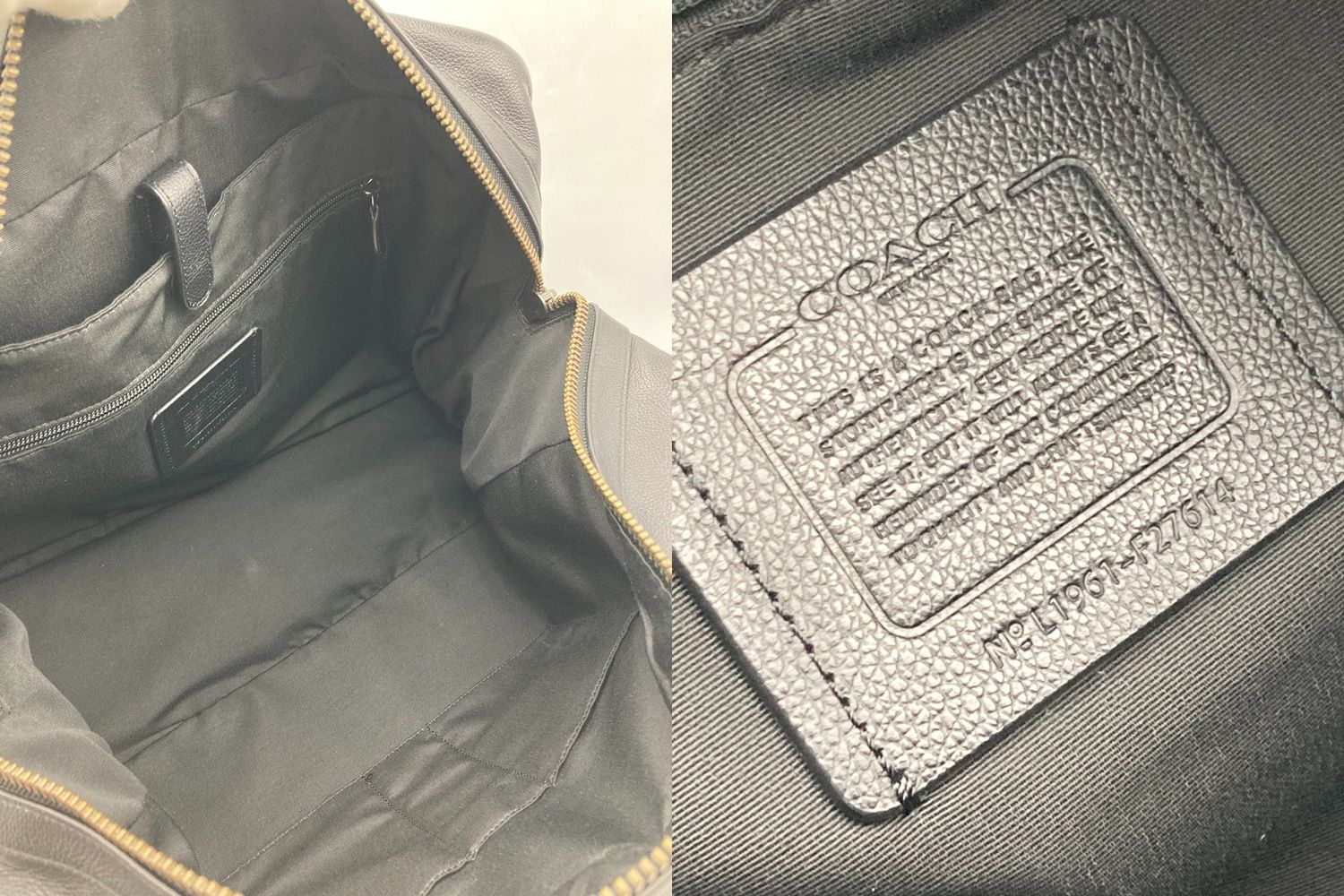 COACH コーチ レザー 2WAY ボストンバッグ F27614 中古 D4 - メルカリ