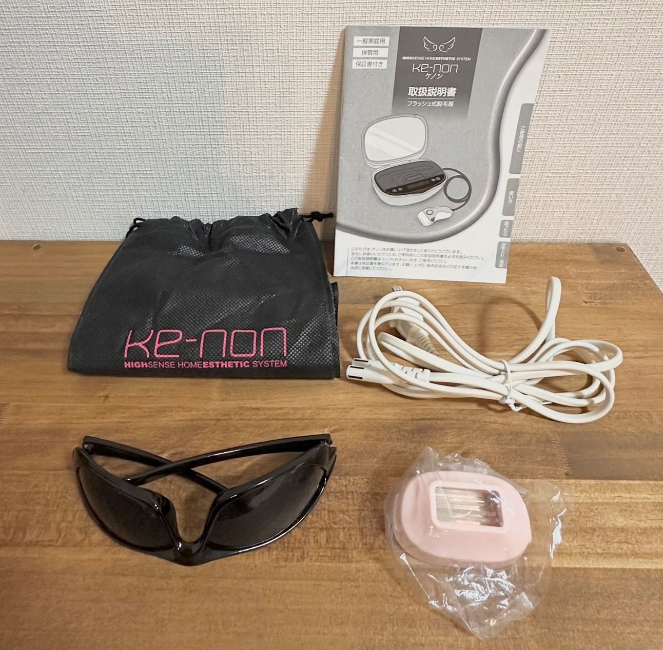 ke-non ケノン 脱毛器 Ver.7.2 眉毛脱毛器付き！ - メルカリ