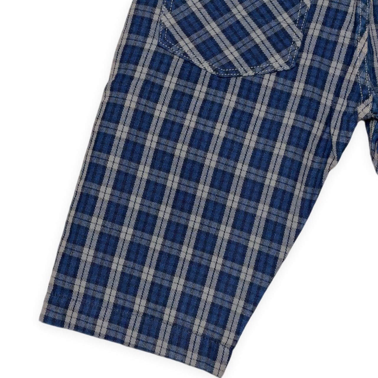 EVISU エヴィス yamane 7550 チェックショートパンツ ハーフパンツ