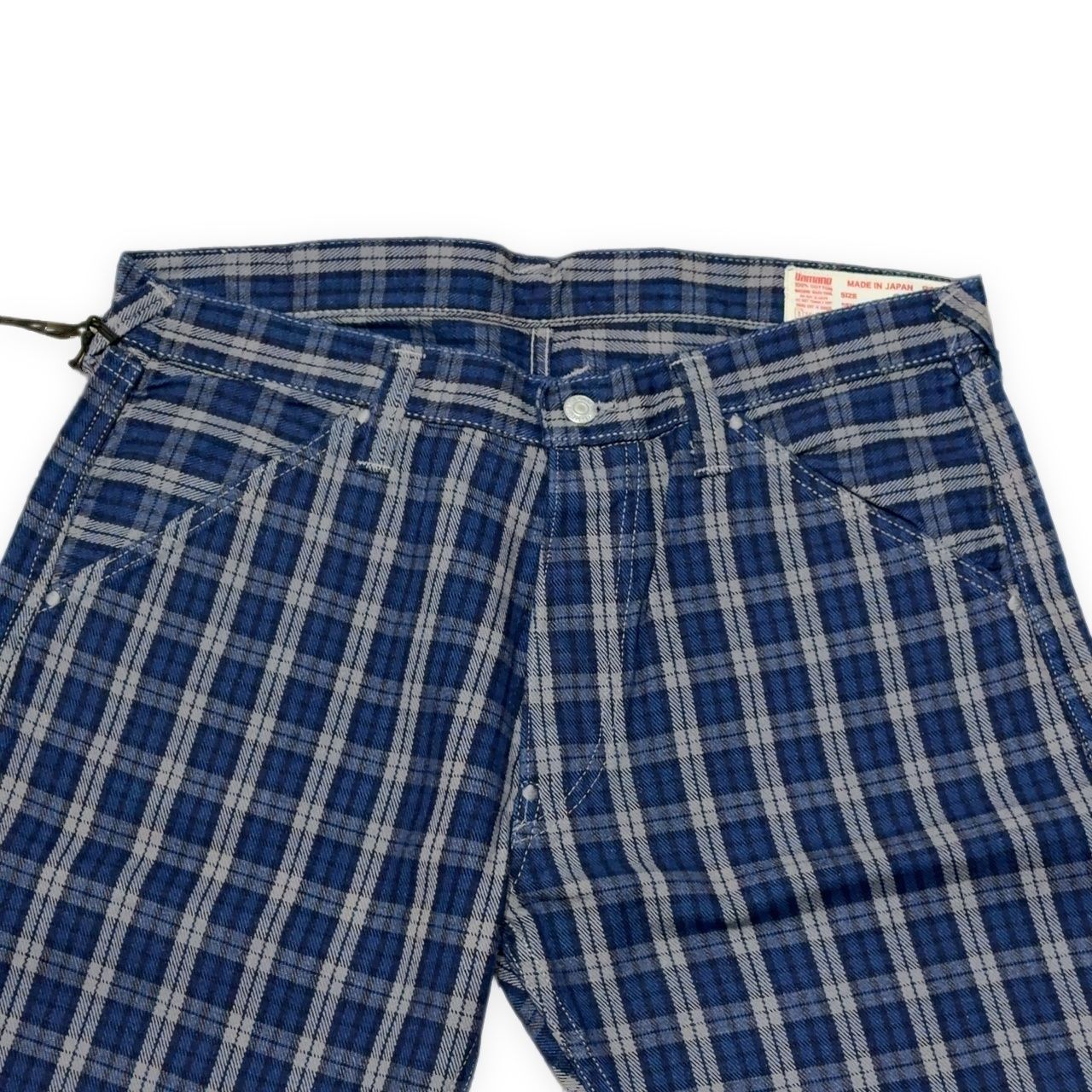 EVISU エヴィス yamane 7550 チェックショートパンツ ハーフパンツ