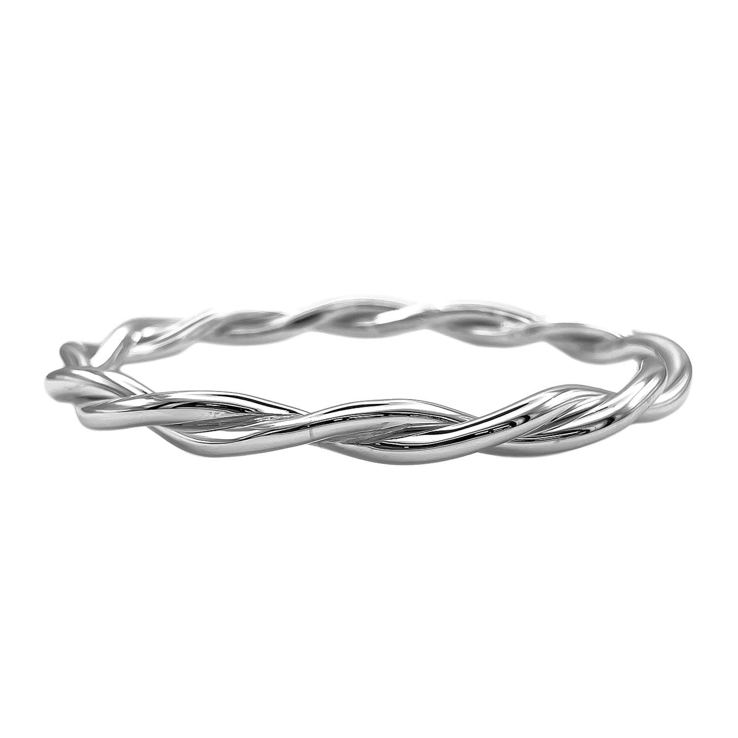 TIFFANY&Co. ティファニー ツイスト 希少 バングル SV925 シルバー 新品仕上済 レディース 【中古】 26,400円