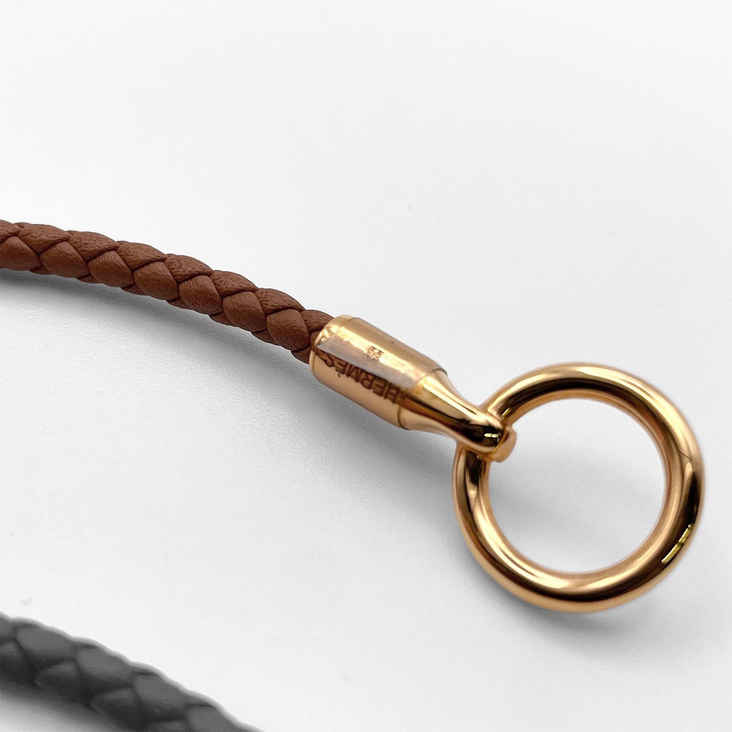 HERMES エルメス グレナン ドゥブルトゥール ブレスレット 2連