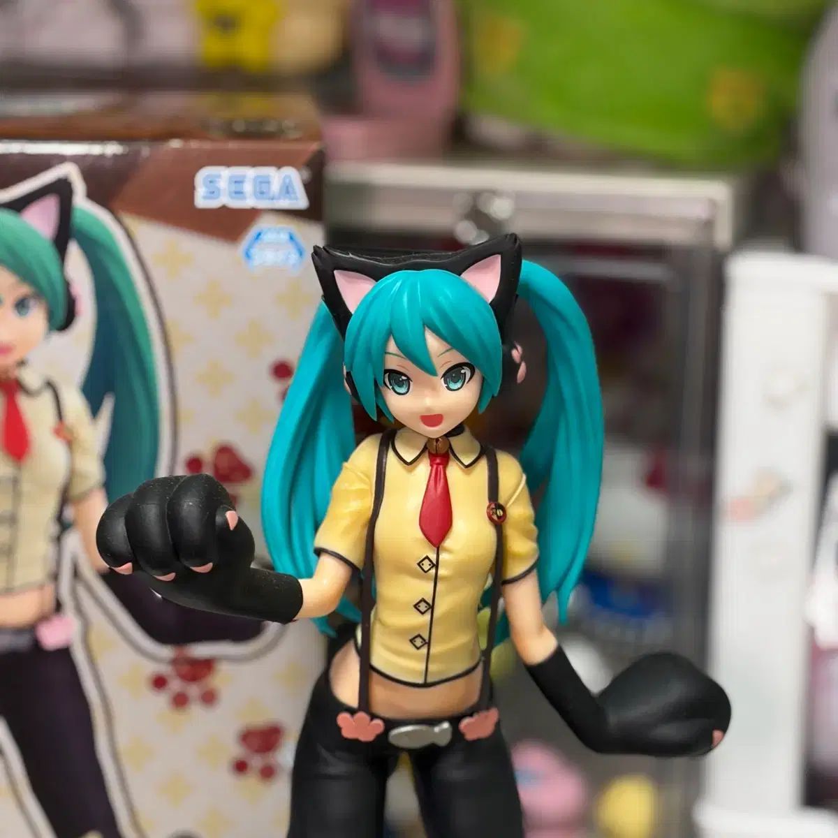 プロジェクトディーバ 初音ミク フィギュア にゃんこ