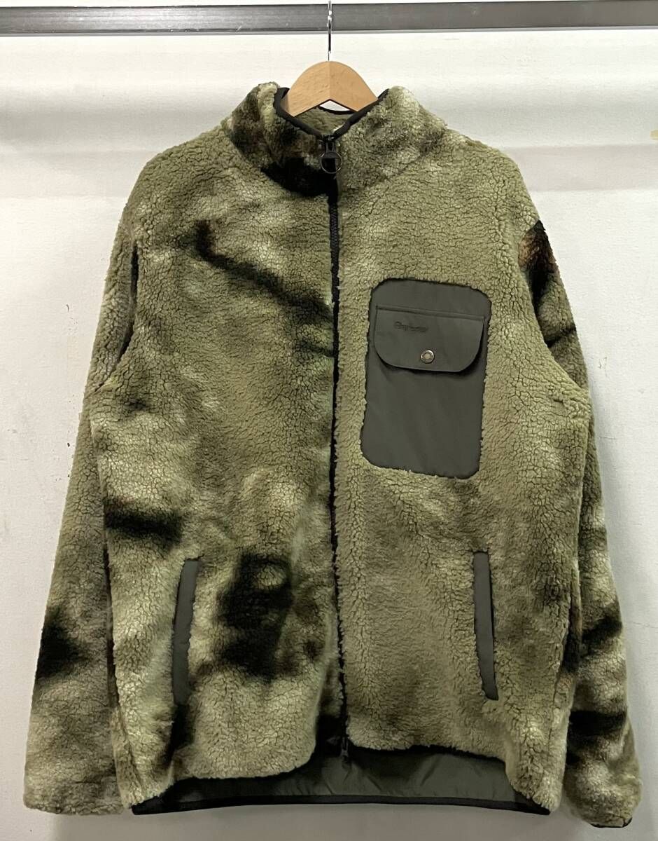 BARBOUR バブアー MOOR TIE DYE FLEECE JACKET その他ジャケット サイズL オリーブ 242MFL0191 トラッド&ベーシック