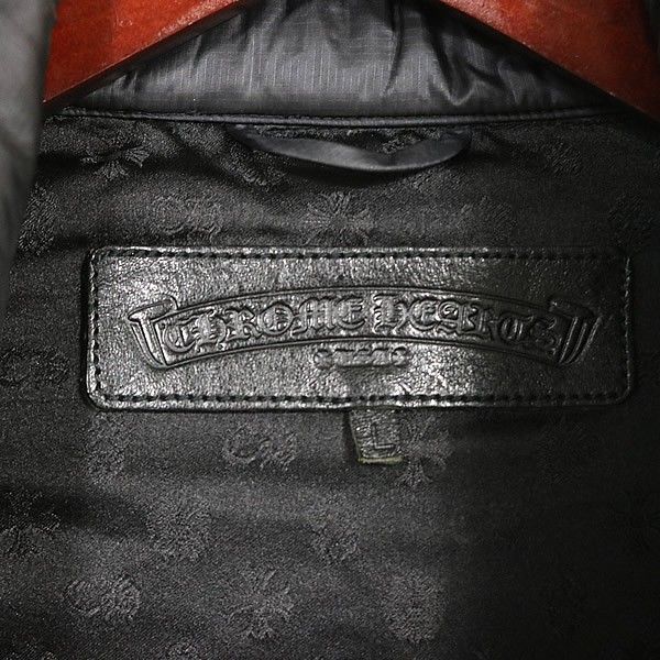 CHROME HEARTS 銀座店 クロムハーツ クロスボタン ダガージップ ダウン