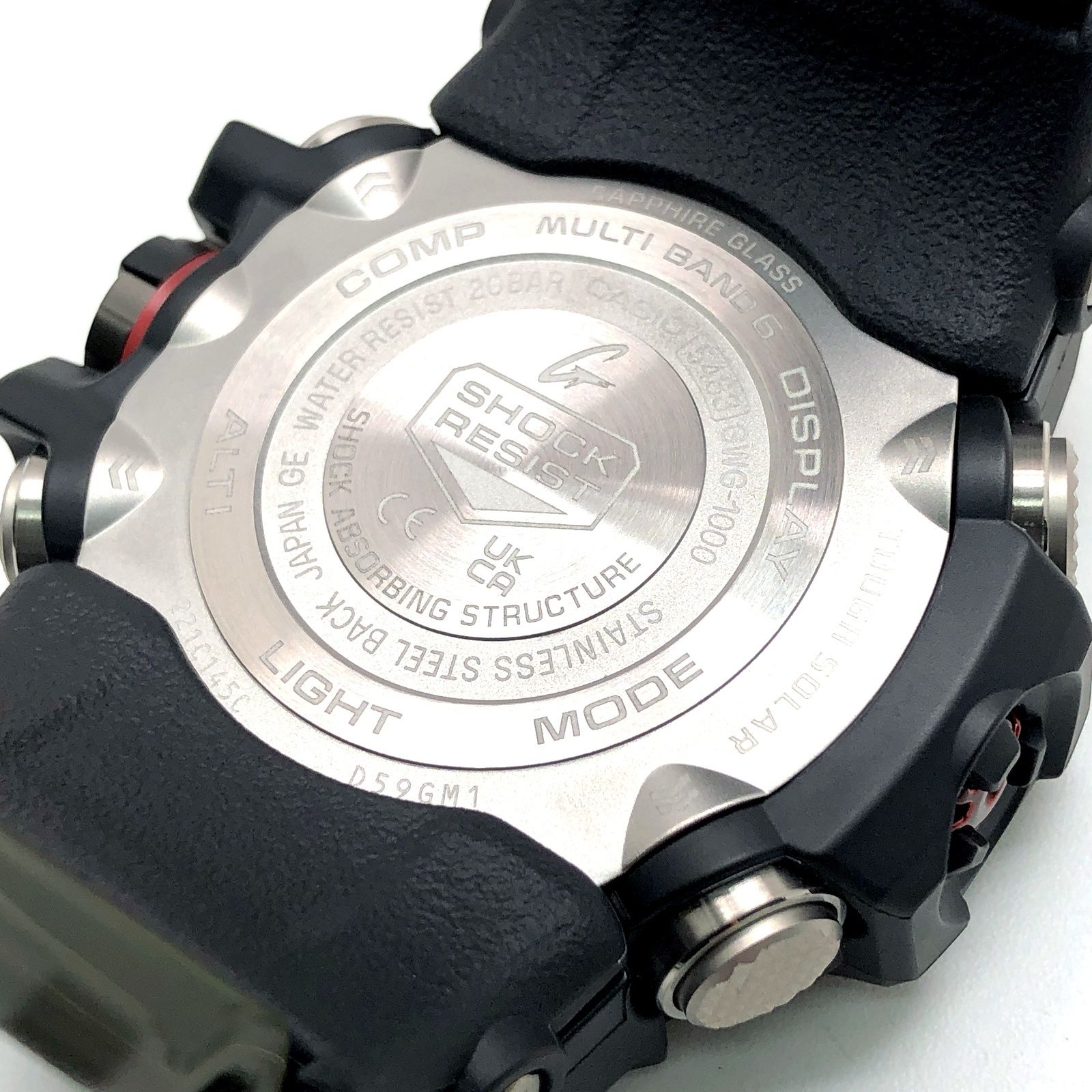 G-SHOCK ジーショック GWG-1000-1A3 マッドマスター 電波ソーラー