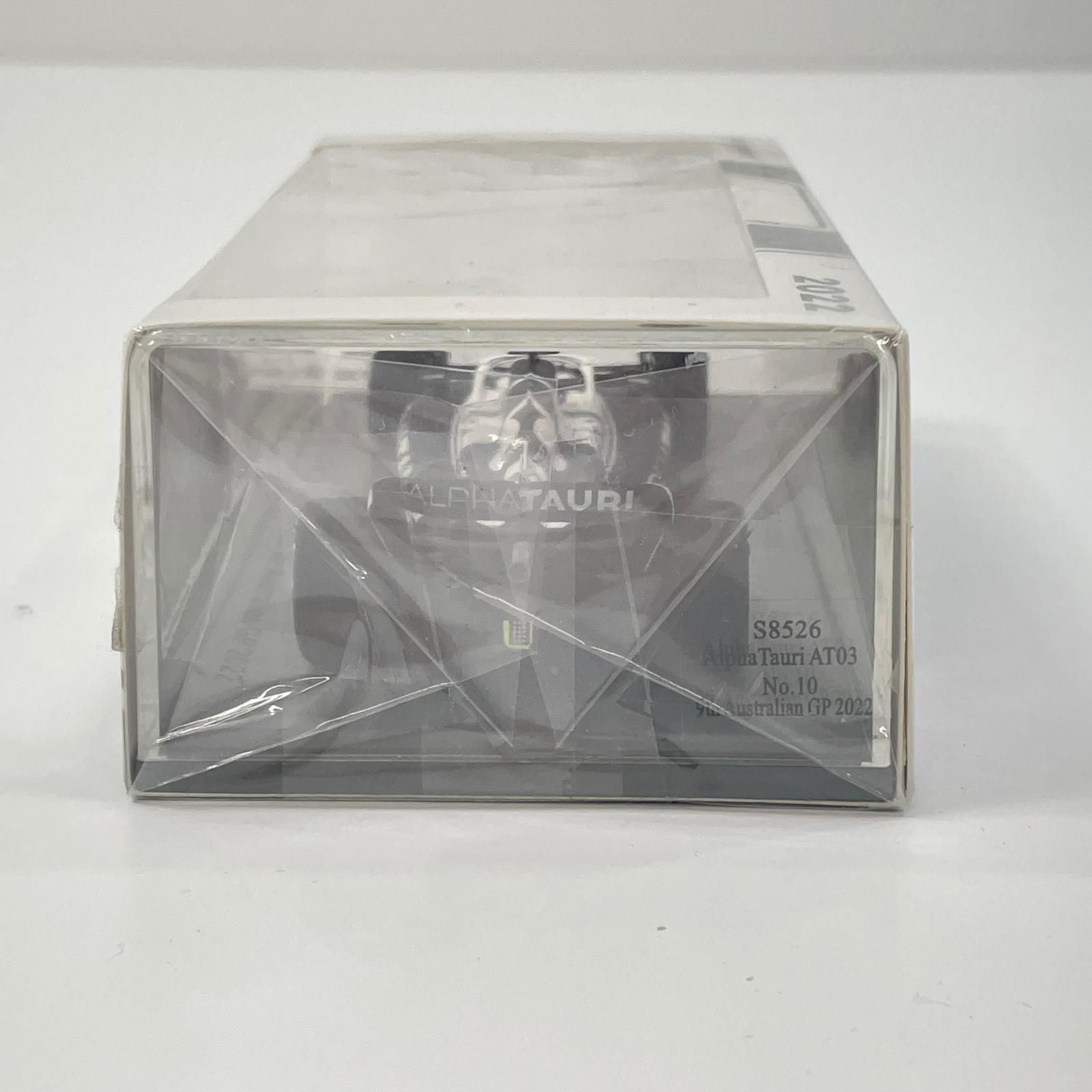 【尾張小牧店】 中古 Spark 1/43 AlphaTauri AT03 No.10 Scuderia AlphaTauri 9th Australian GP 2022 Pierre Gasly 【727】 尾張小牧店】 中古Spark 1/43 AlphaTauri AT03 No.10 Scuderia
