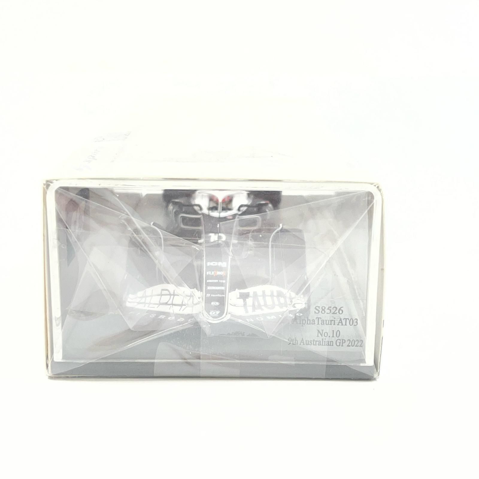 【尾張小牧店】 中古 Spark 1/43 AlphaTauri AT03 No.10 Scuderia AlphaTauri 9th Australian GP 2022 Pierre Gasly 【727】 尾張小牧店】 中古Spark 1/43 AlphaTauri AT03 No.10 Scuderia