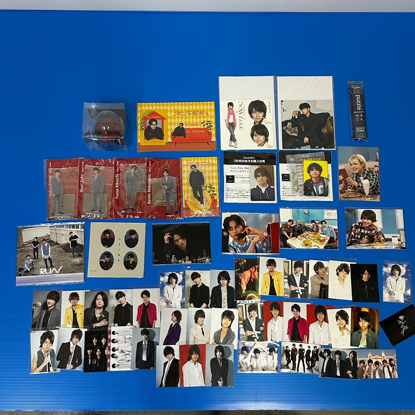 △60 Sexy Zone アクスタ トレカ 他 グッズまとめ 中古品
