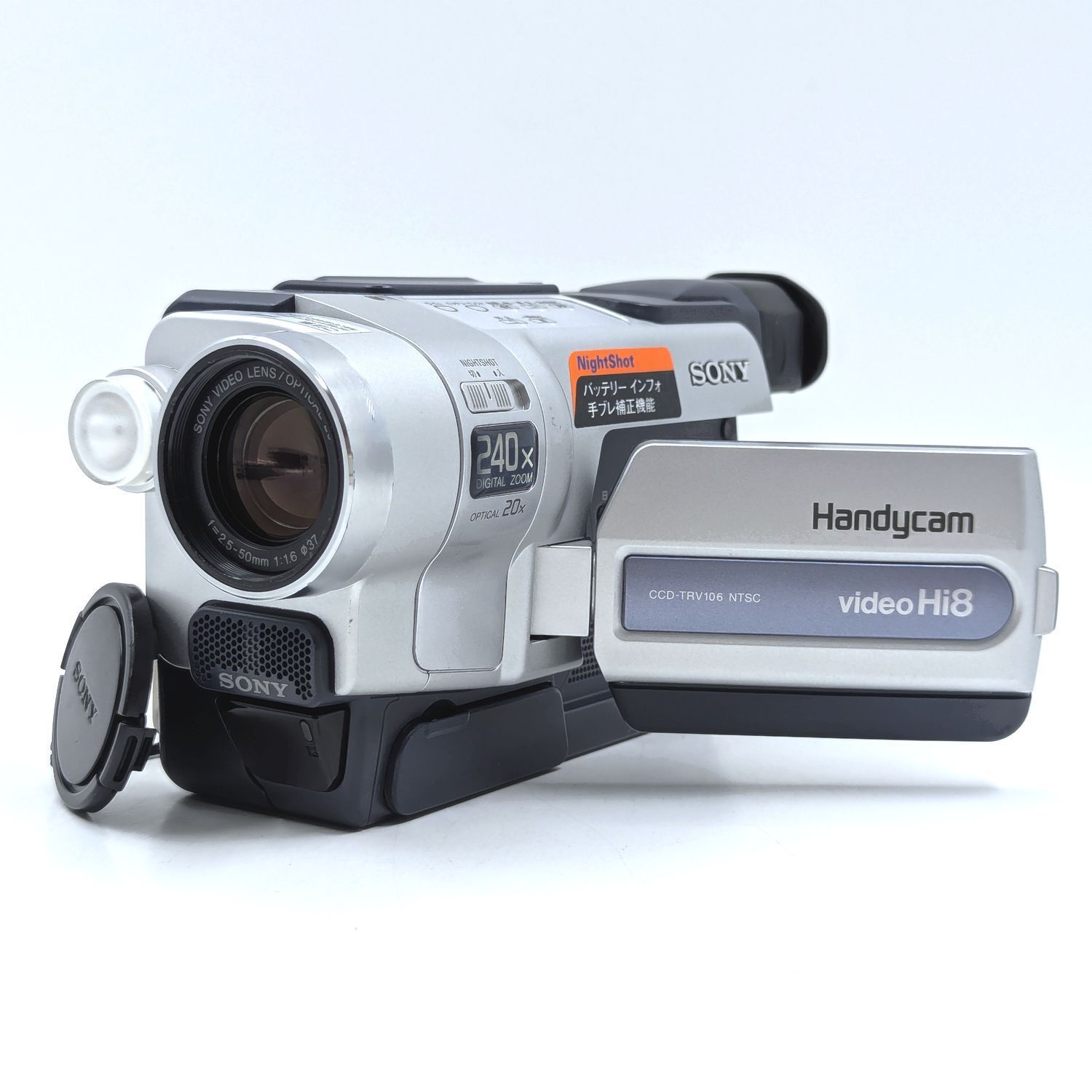 SONY ソニー CCD-TRV106 Hi8 Video8 8mm ビデオカメラ 整備済み 8mm