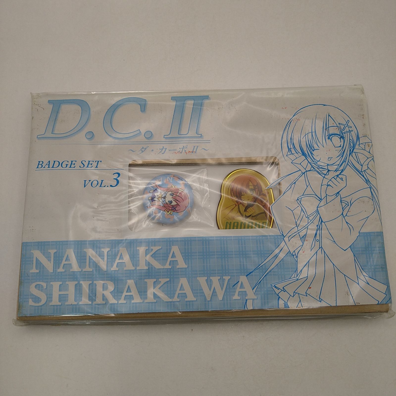 CIRCUS】 D.C.Ⅱ 〜ダ・カーポⅡ〜 グッズ3点セット 美少女ゲーム