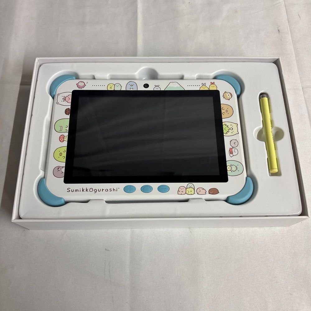 1147◇タブレット すみっこパッド 8インチ ブルー PINOCCHIO 動作確認