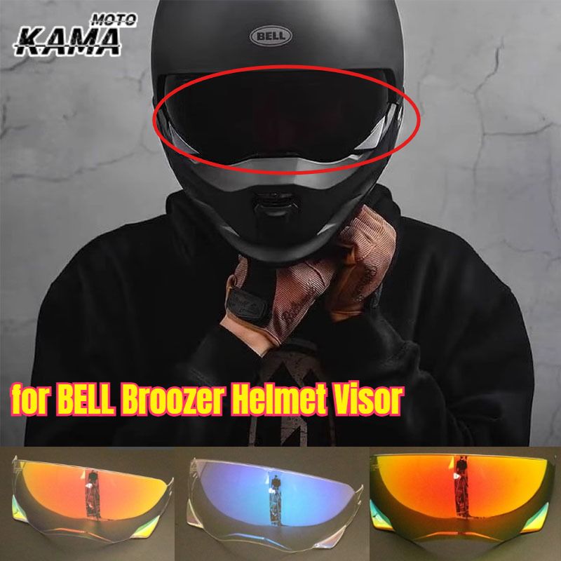BELL Broozer オートバイヘルメット用 バイザー ウィンドシールド レンズ