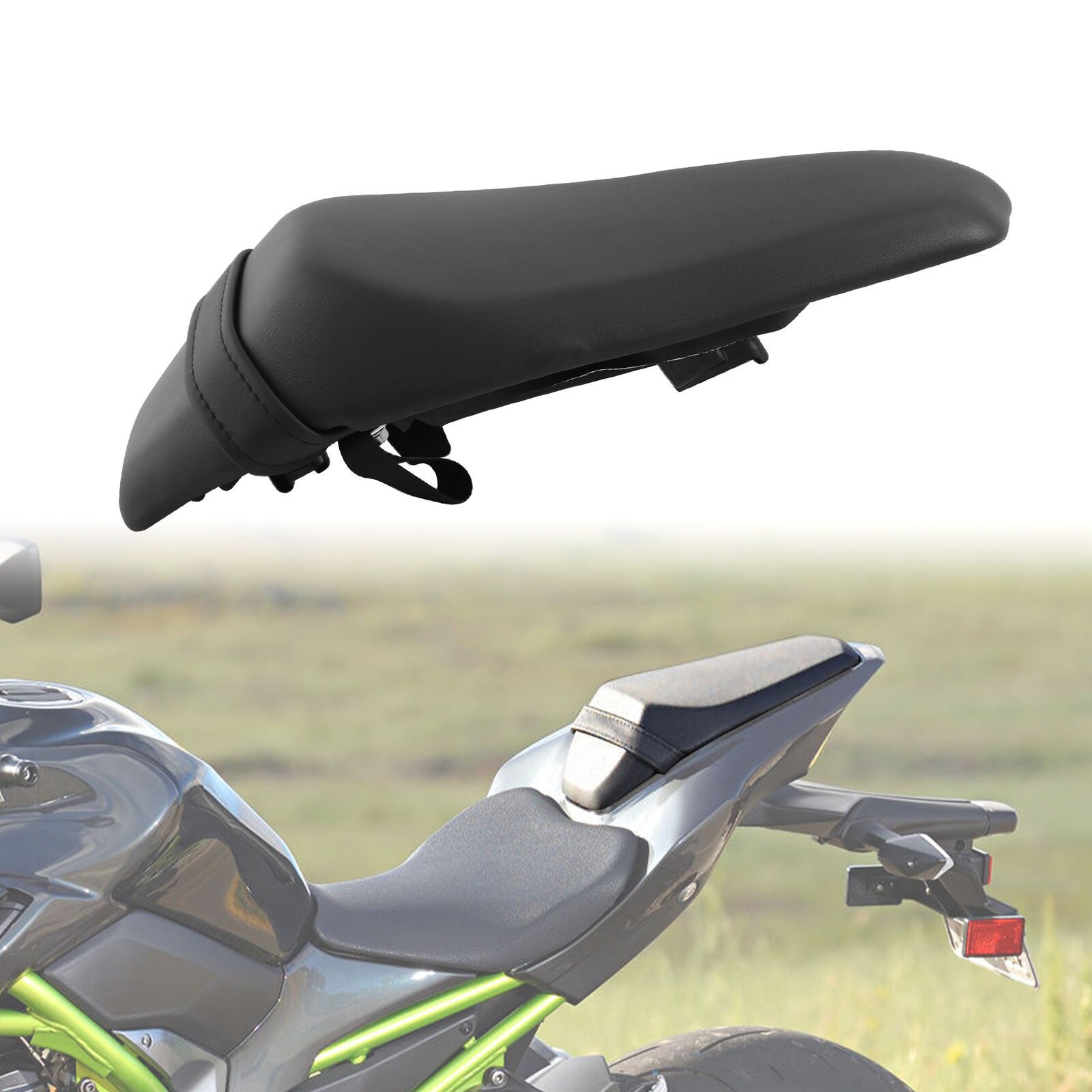 Kawasaki Z900 2017-2024 用 黒後部助手席シート