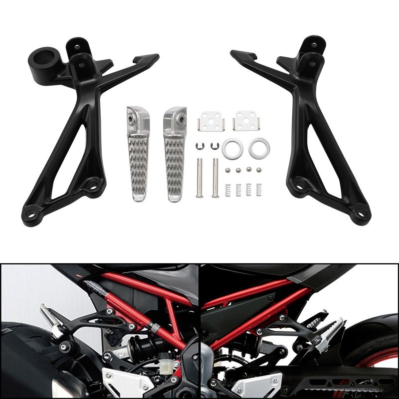 Kawasaki Z900 2017-2025 用 後部乗客用フットレストフットペグ