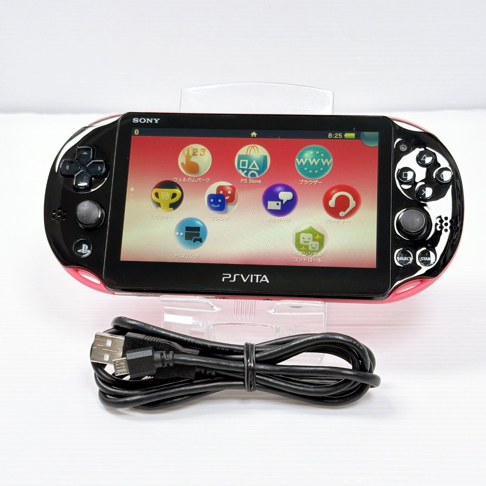 PSVITA PCH 2000 ピンクブラック PlayStation Vita FW3.60 良品 遊べる