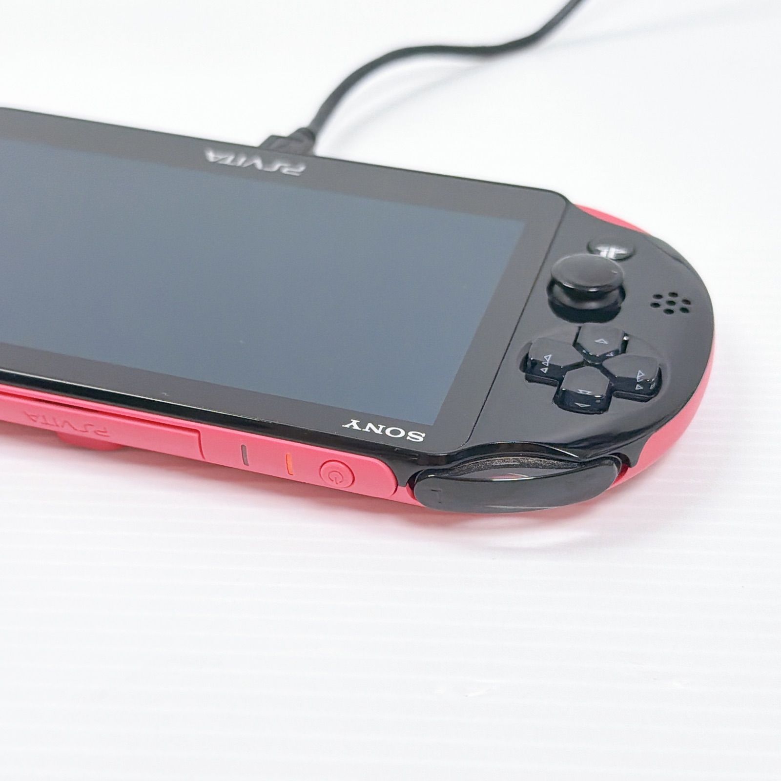 psvita　PCH - 2000　ピンク / ブラック　FW3.69 PSVITA PCH 2000 ピンクブラック PlayStation Vita FW3.60 良品 遊べる