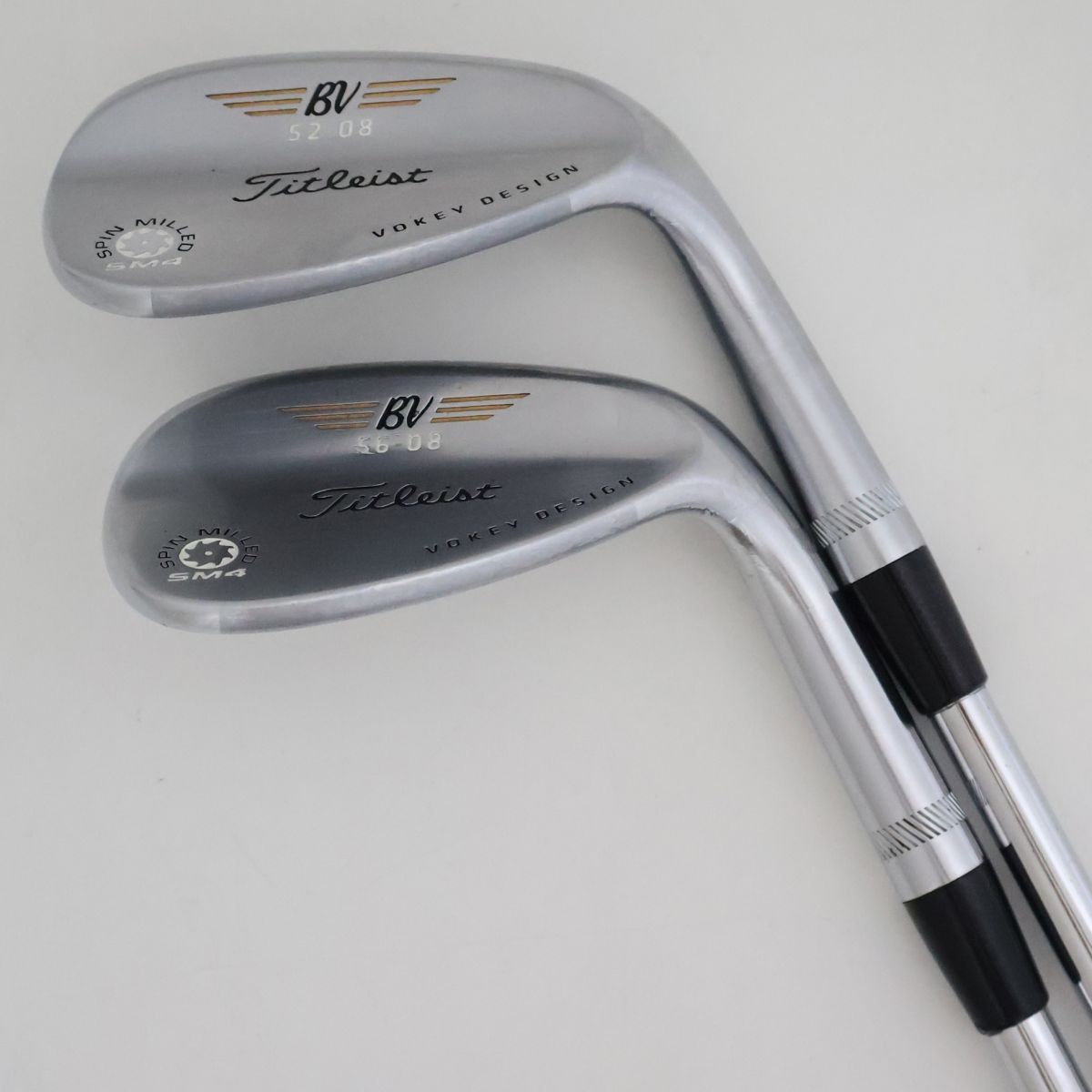 Titleist - ボーケイ スピンミルド 52° 58° 2本セット NS S シャフト SM4 ○訳有！タイトリスト☆VOKEY スピンミルド SM4☆ボーケイウェッジ