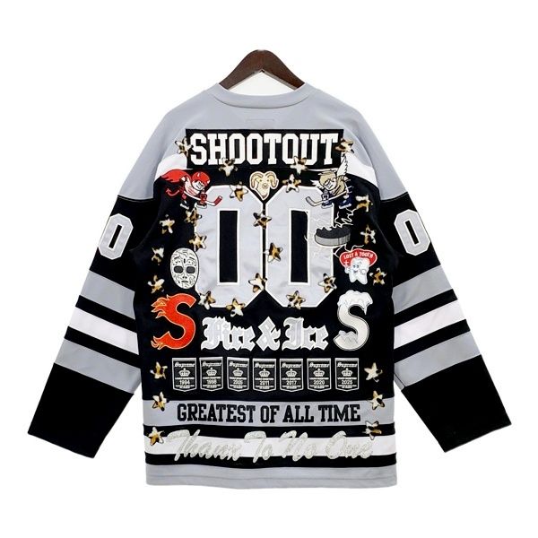 Supreme シュプリーム ホッケー カットソー ジャージ 長袖 Fire & Ice