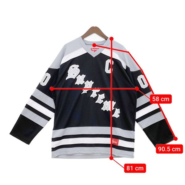 Supreme シュプリーム ホッケー カットソー ジャージ 長袖 Fire & Ice