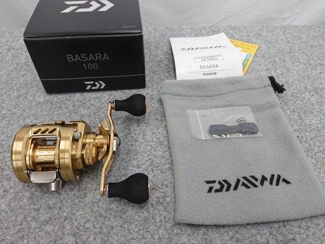 未使用品】 ダイワ 21 バサラ 100 (右) 両軸リール BASARA - メルカリ
