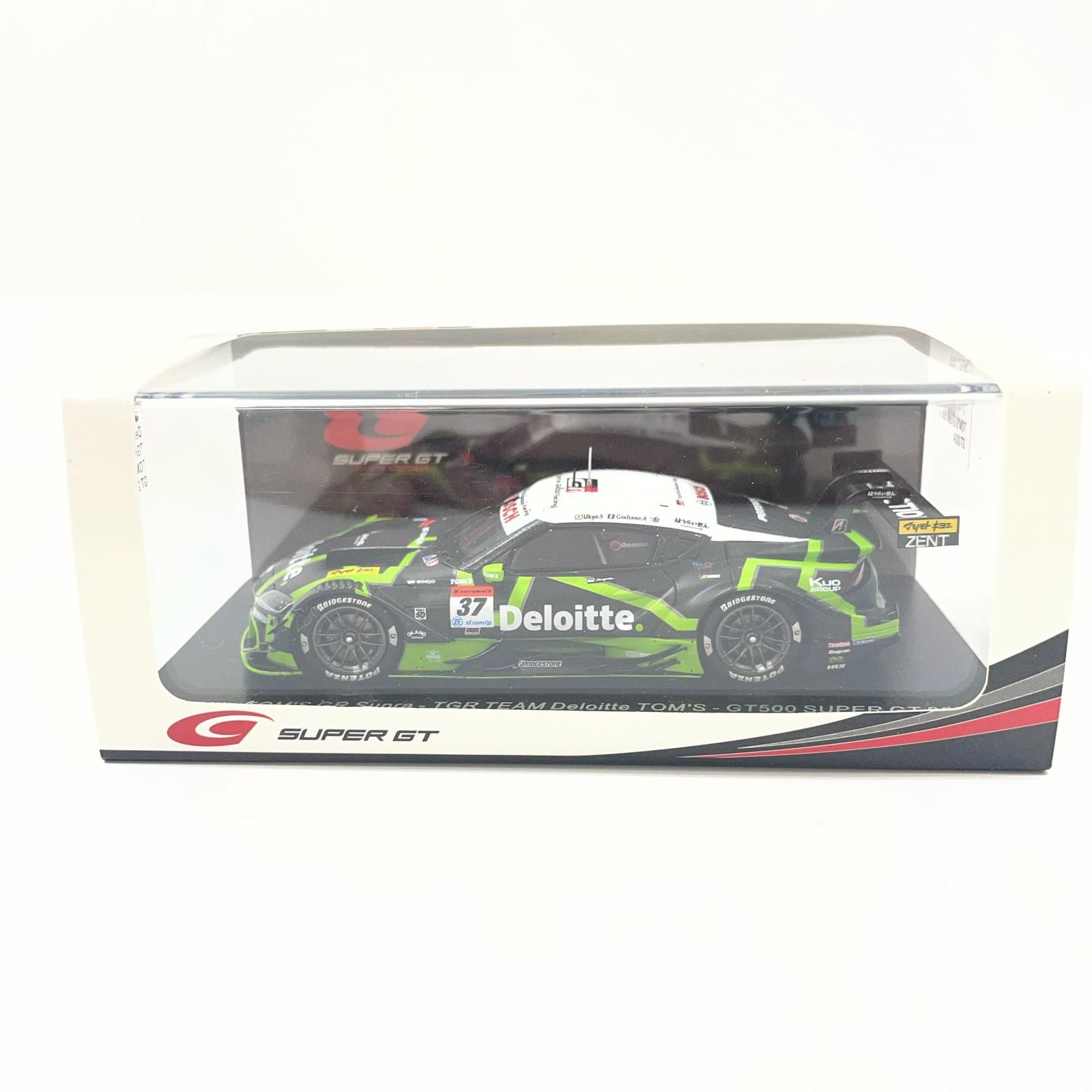 【尾張小牧店】 中古 Spark 1/43 Deloitte TOM'S GR Supra No.37 TGR TEAM Deloitte　TOM’S GT500 SUPER GT 2024【727】 9,728円