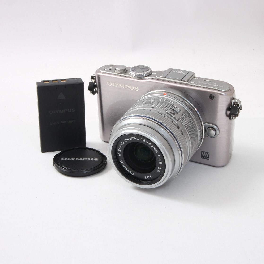 シャッター数1740回】 OLYMPUS オリンパス PEN E-PL3 + MZD 14-42mm F3