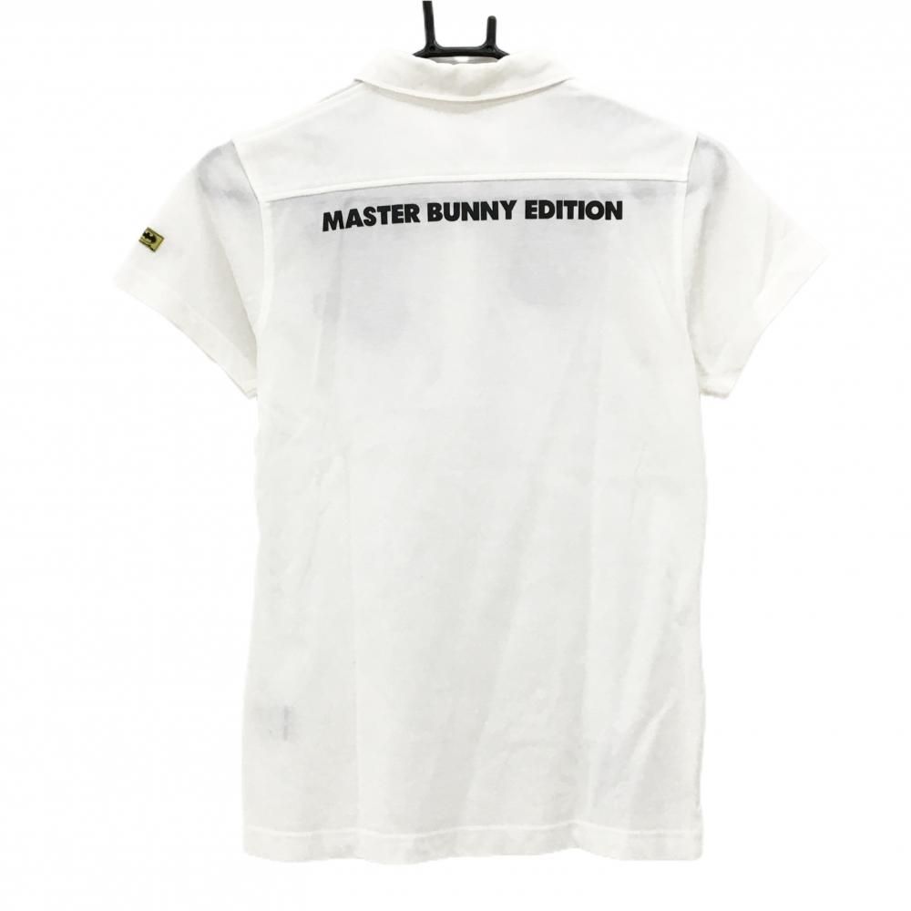 PEARLY GATES - ☆新品未使用☆ MASTER BUNNY EDITION  BATMAN シャツ マスターバニー×バットマン 半袖ポロシャツ 白×黒×ゴールド BATMAN