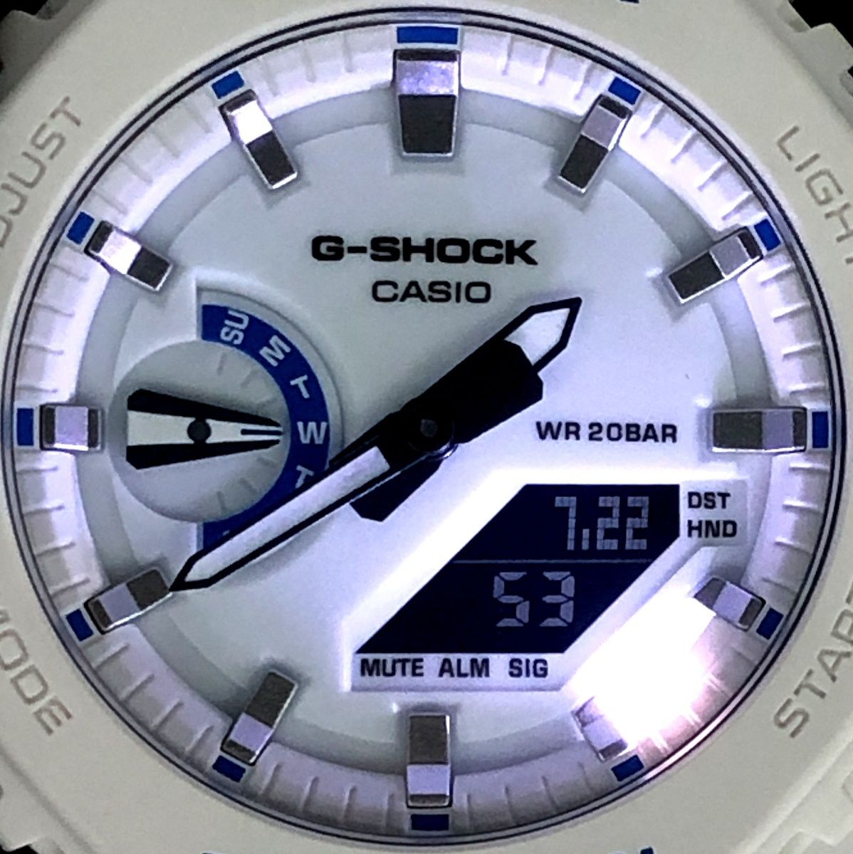 G-SHOCK ジーショック GA-2100HDS-7A HIDDEN GLOW 蓄光ダイヤル