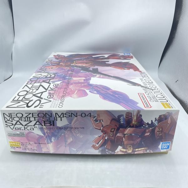 中古】ｶﾞﾝﾀﾞﾑ）MG 1/100 MSN-04 ｻｻﾞﾋﾞｰ Ver.Ka[92][240092246529