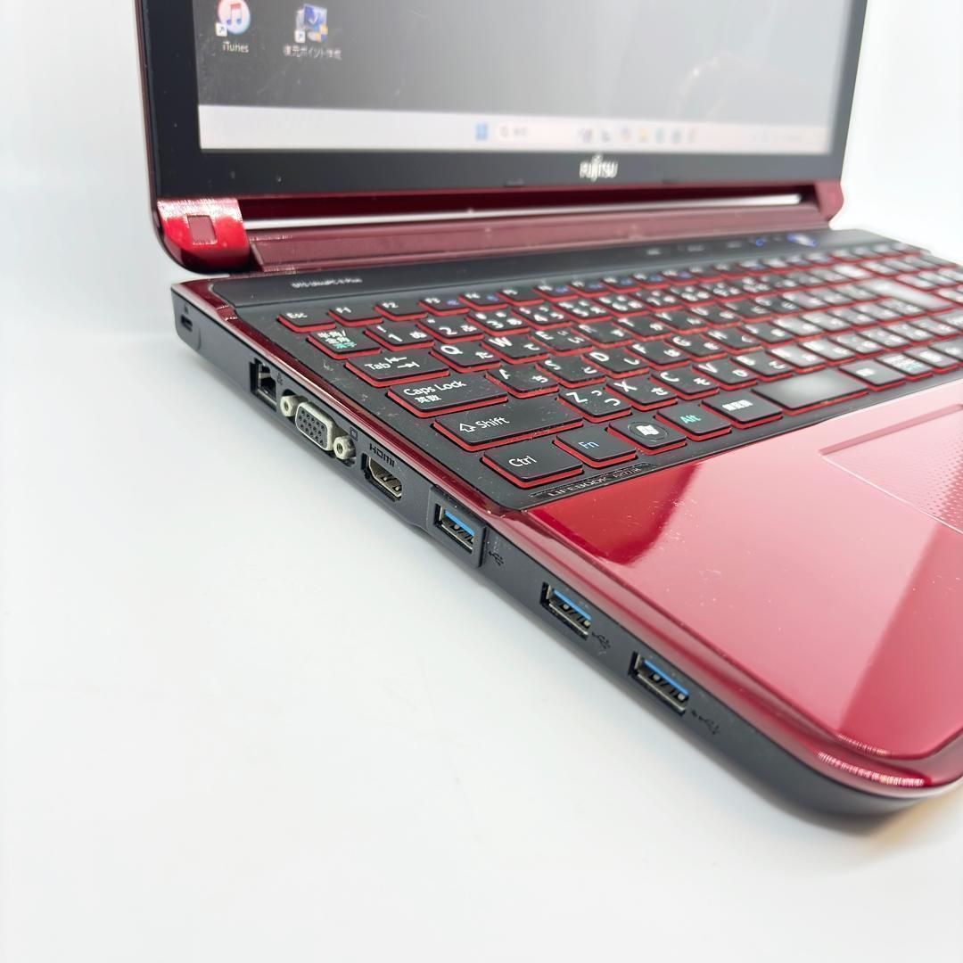 富士通 LIFEBOOK i7/16GB/SSD512GB Win11 Office2024 - メルカリ