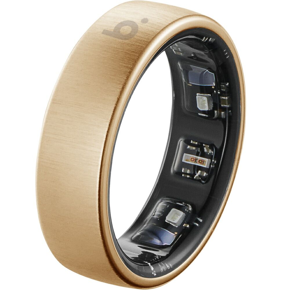 [b.ring(ブリング)] スマートリング Pro チタンローズゴールド | スマートリング b.ring ブリング Pro 睡眠管理 心拍数 血中酸素 ストレス管理 歩数 健康管理 AIレポート AI食事管理 健康共有