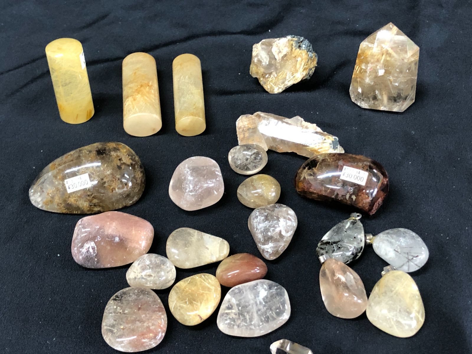Rutilated　QuartzBOX/ブラジル/G・VALADARES産