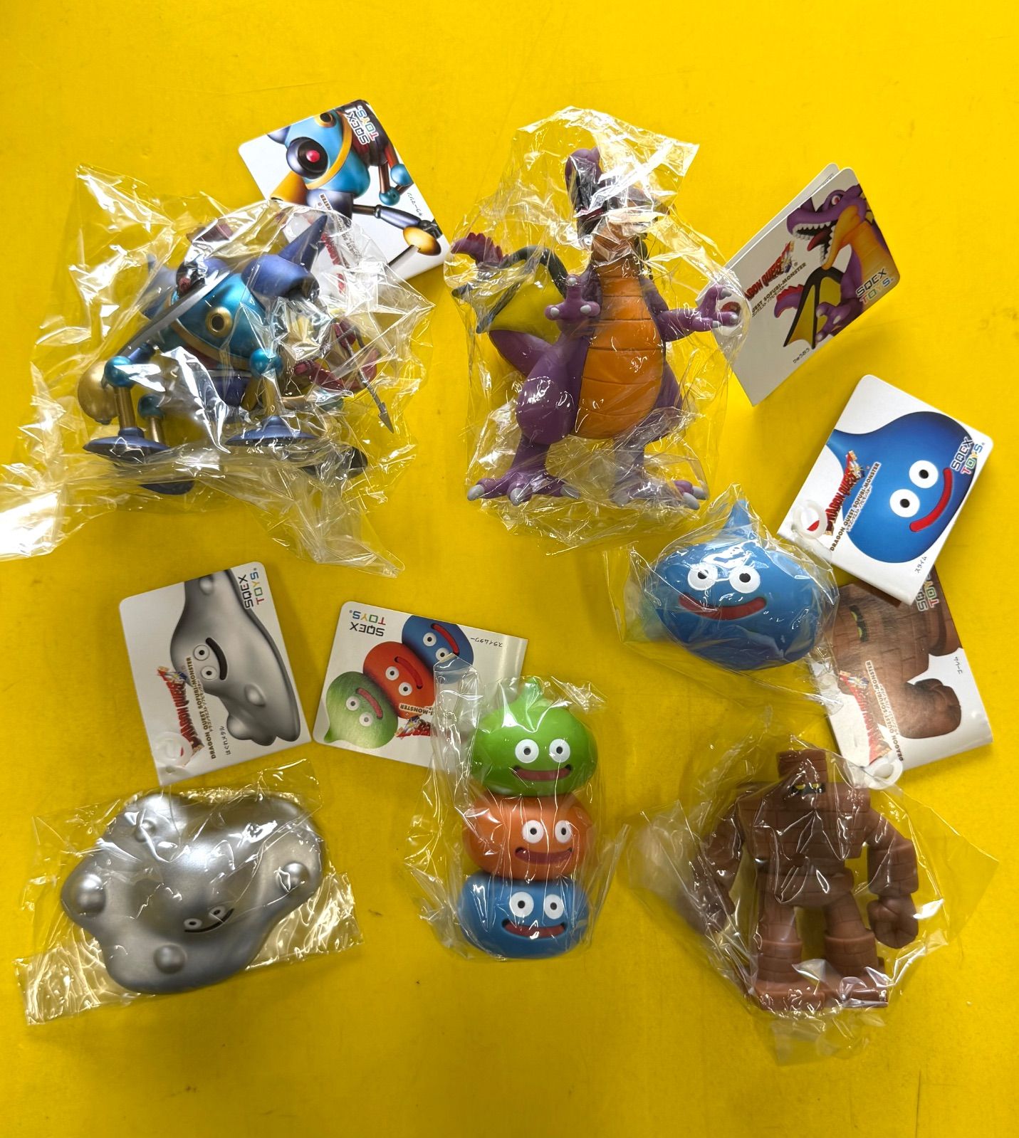 【千両箱】ドラクエ　ソフビ　まとめ売り 未開封】ドラゴンクエスト ソフビモンスター フィギュア まとめ売り 6