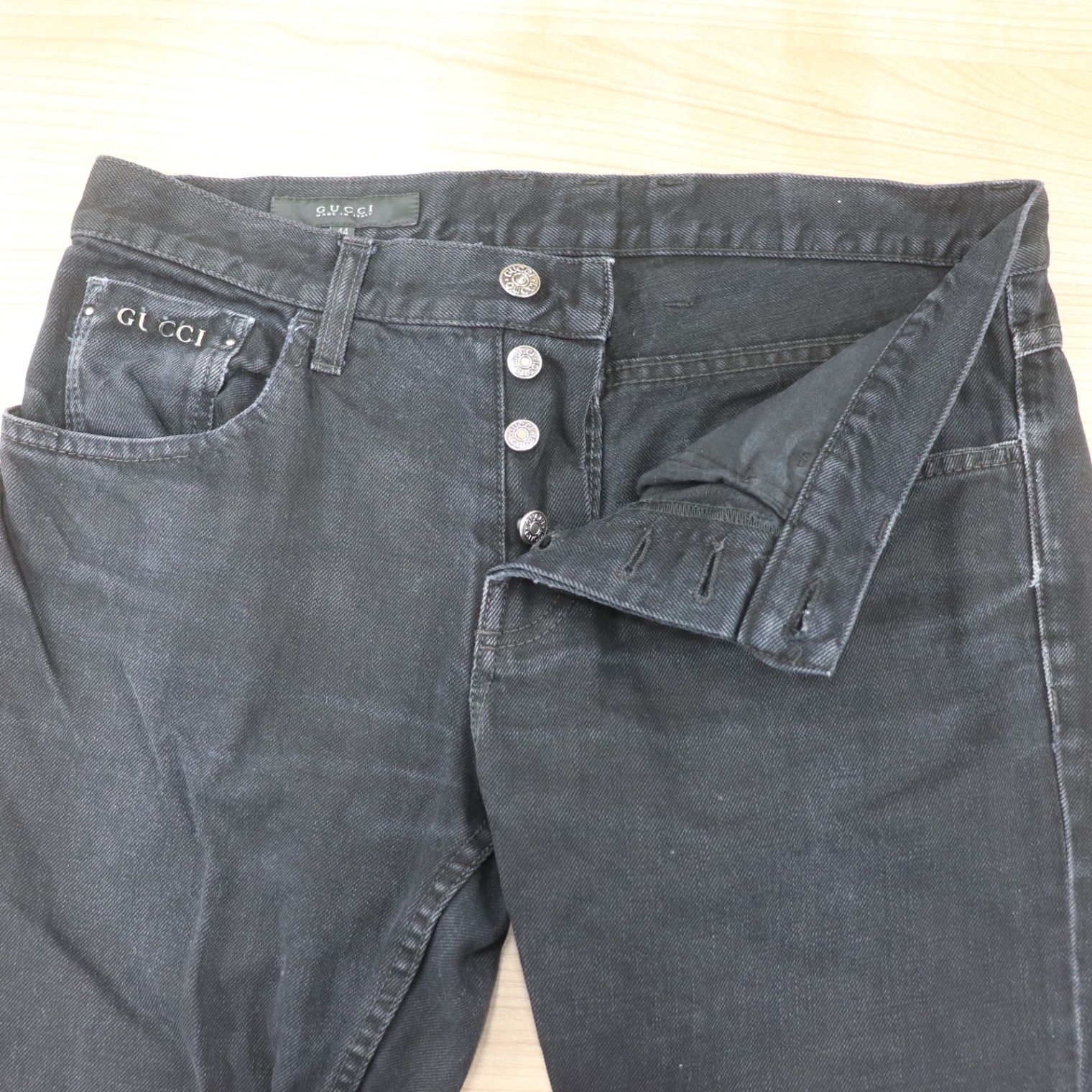 ITCQLVUJFPEE GUCCI グッチ デニム パンツ ボトムス シェリーライン