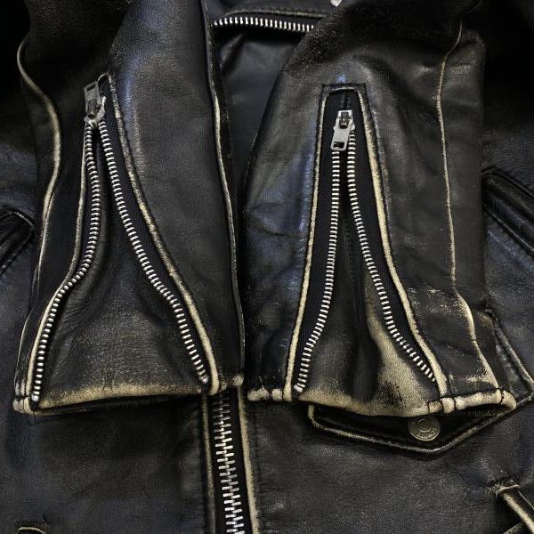 中古】80s Schott バイカータグ後期 618 ダブルライダースジャケット