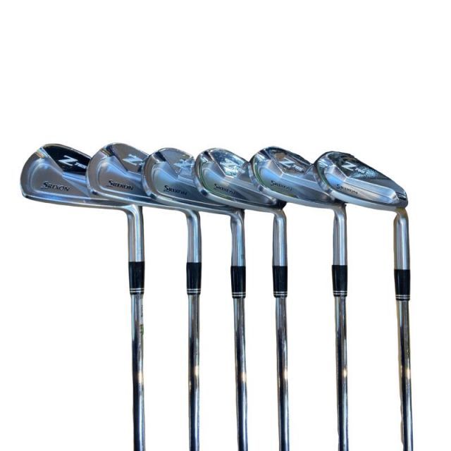 【中古】 ダンロップ SRIXON Z765 6S アイアンセット IR NS PRO 980GH D.S.T (フレックスS) メンズ 男性用 右利き 右用 Cランク ゴルフクラブ