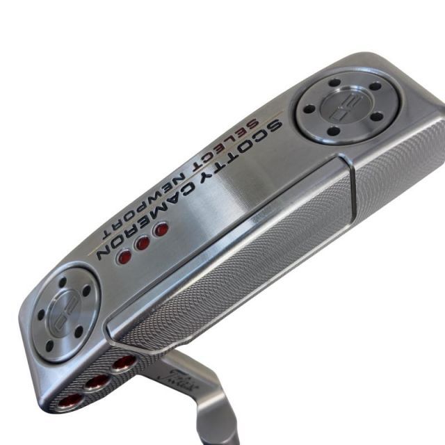 【中古】 タイトリスト SCOTTY CAMERON select NEWPORT(2018) 33インチ パター PT スチール (フレックスその他) メンズ 男性用 右利き 右用 Bランク ゴルフクラブ