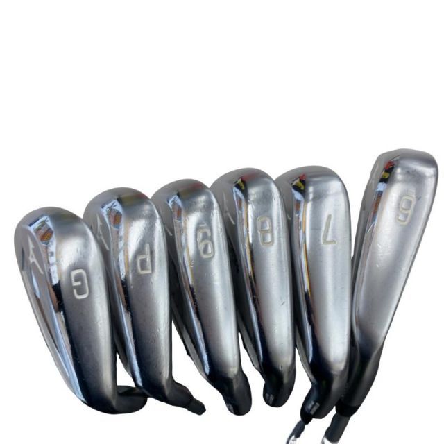 【中古】 ミズノ JPX 923 FORGED 6S アイアンセット IR 純正特注シャフト (フレックスS) メンズ 男性用 右利き 右用 Cランク ゴルフクラブ