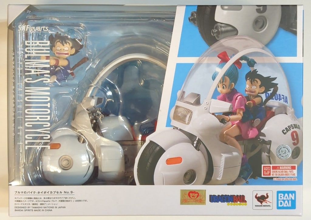 BANDAINAMCO/BANDAISPIRITS S.H.Figuarts ドラゴンボール ブルマのバイク-ホイポイカプセル No.9- 再販版