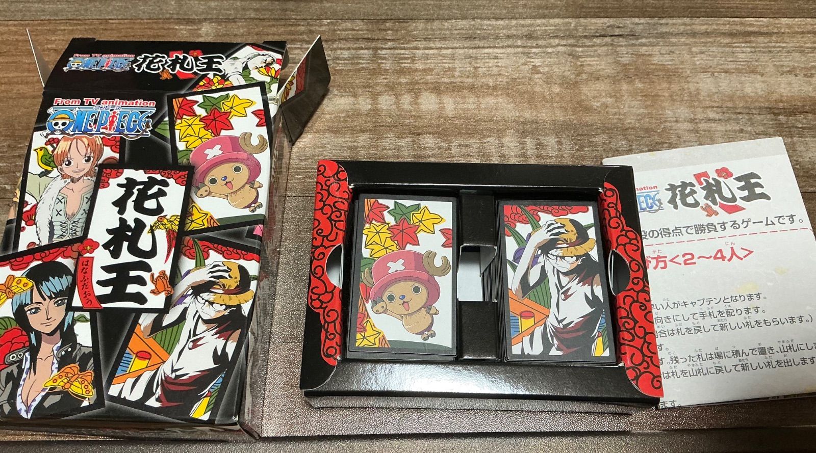 【新品】ワンピース 花札王 花札 カードゲーム 希少】ONE PIECE（ワンピース）花札王 カード ゲーム 花札 - メルカリ