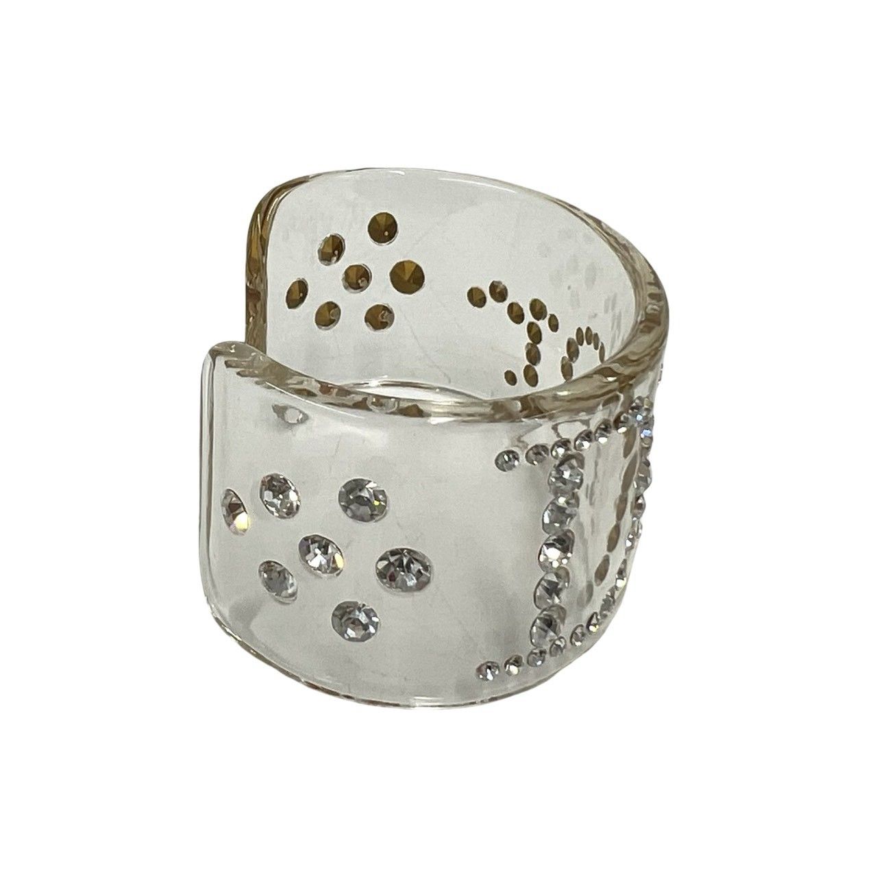 極 美品 Christian Dior クリスチャンディオール ロゴ プラスチック