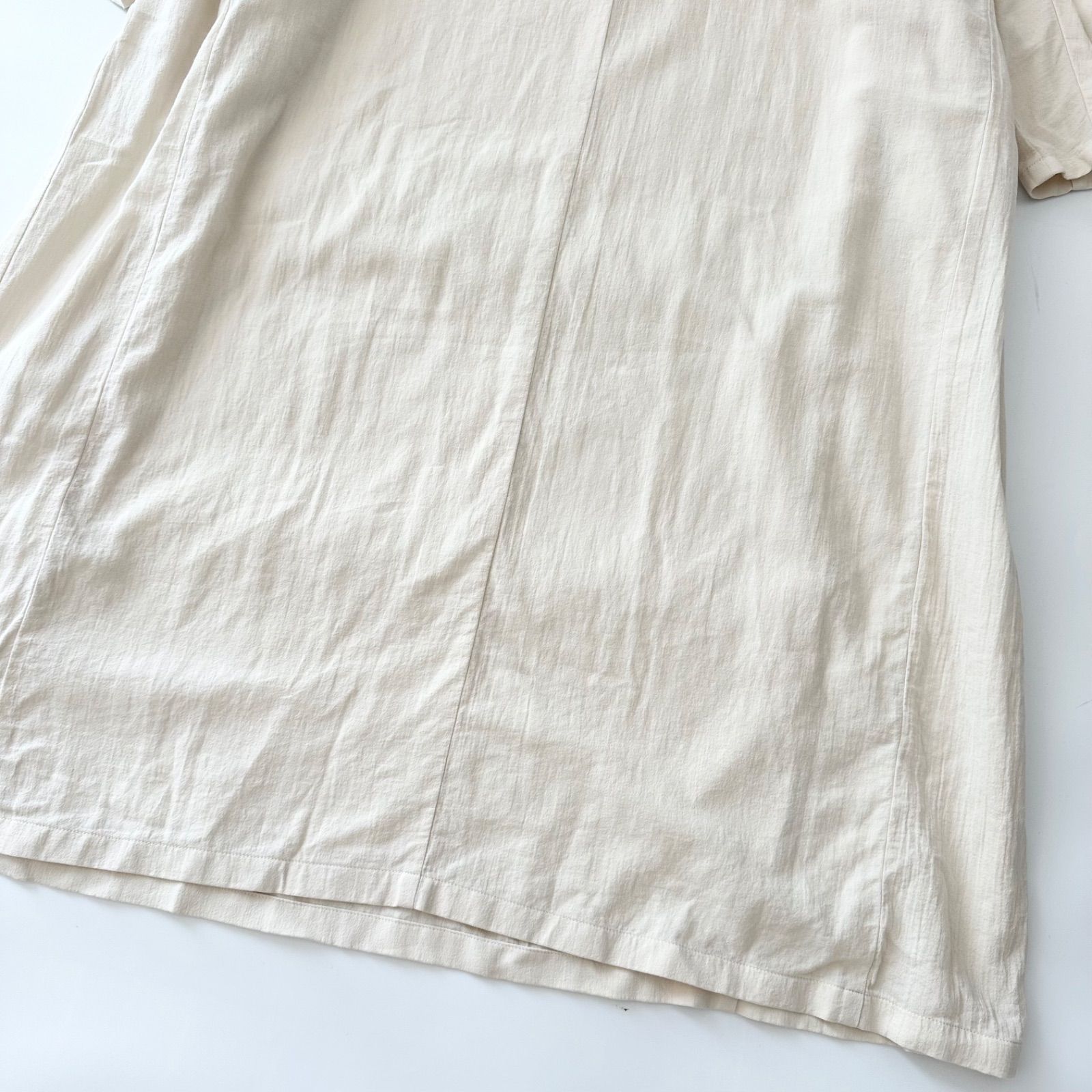 エヴァムエヴァ evam eva cotton tuck one-piece 2025年モデル