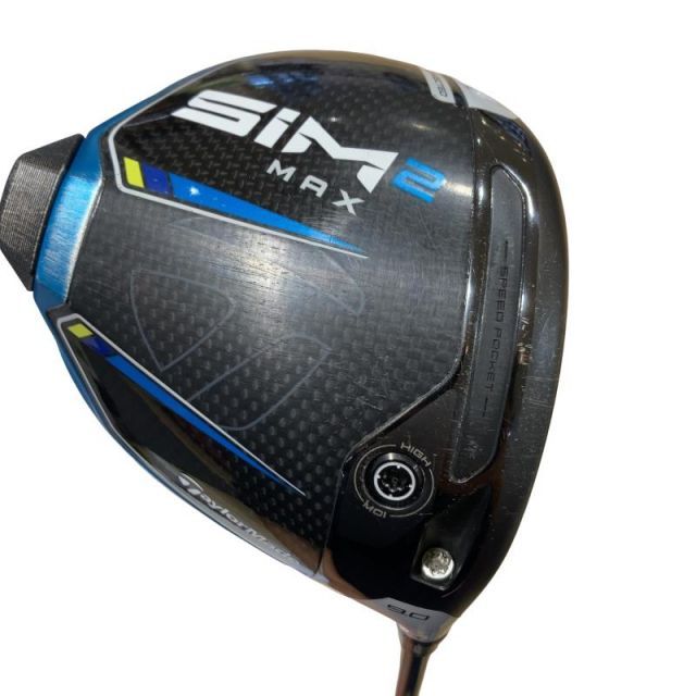【中古】 テーラーメイド SIM2 MAX 9° ドライバー DR TENSEI BLUE TM50(SIM2 DR) (フレックスS) メンズ 男性用 右利き 右用 Cランク ゴルフクラブ
