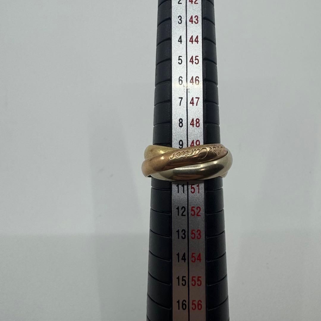 Cartier カルティエ トリニティリング Au750 指輪 10号 K18 - メルカリ