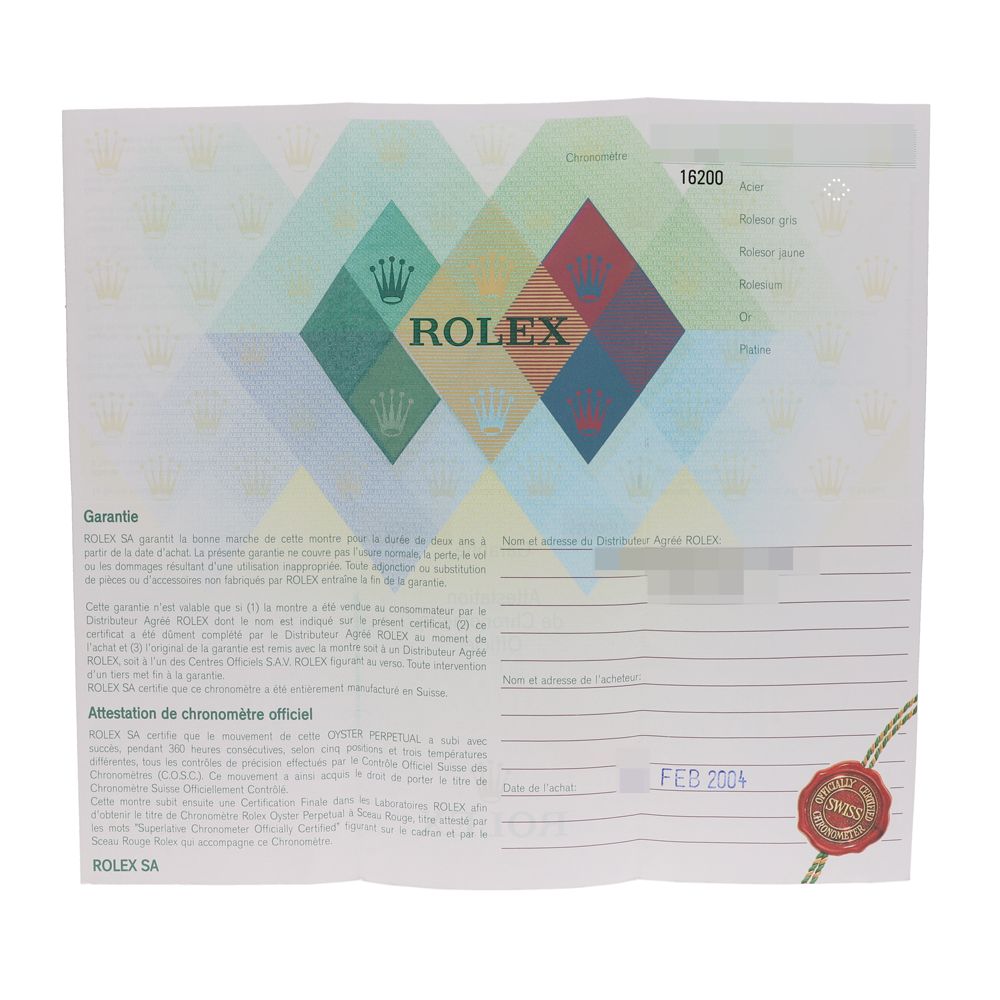 147246 ROLEX ロレックス 16200 デイトジャスト ホワイトローマ
