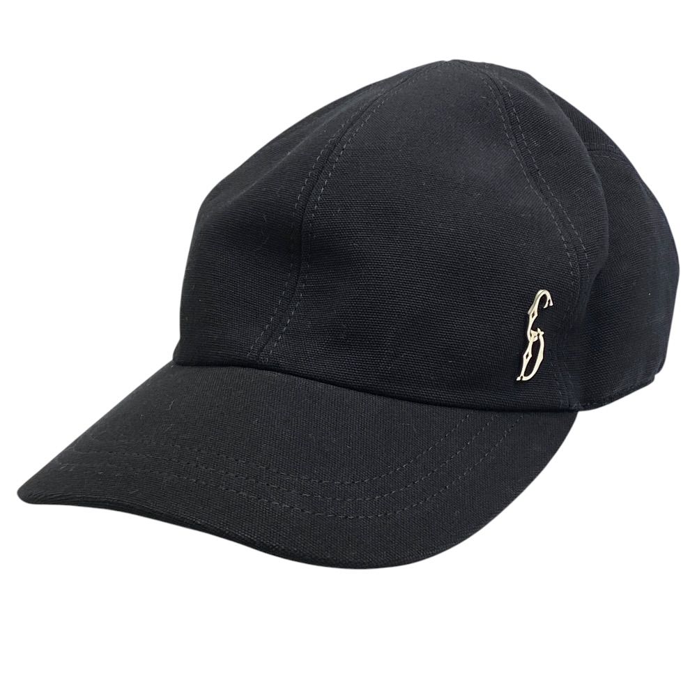 Christian Dior ディオール CDロゴスタッズ ベースボールキャップ 383C901A4511 コットン ブラック (サイズM) 上品 洗練 定番 人気 おしゃれ 普段使い 19,880円